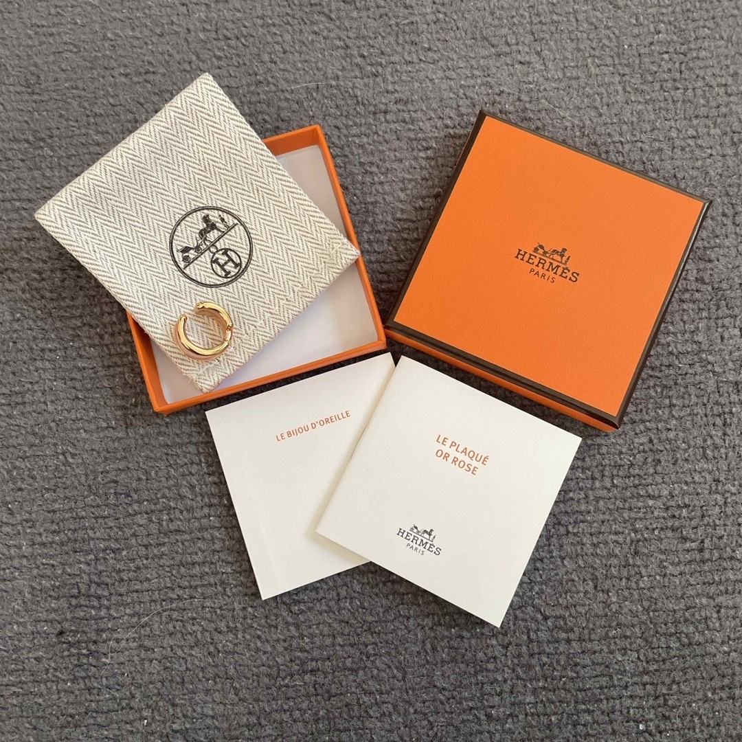 Hermes(エルメス)のエルメス　イヤーカフ　モーブペール　PG レディースのアクセサリー(イヤーカフ)の商品写真