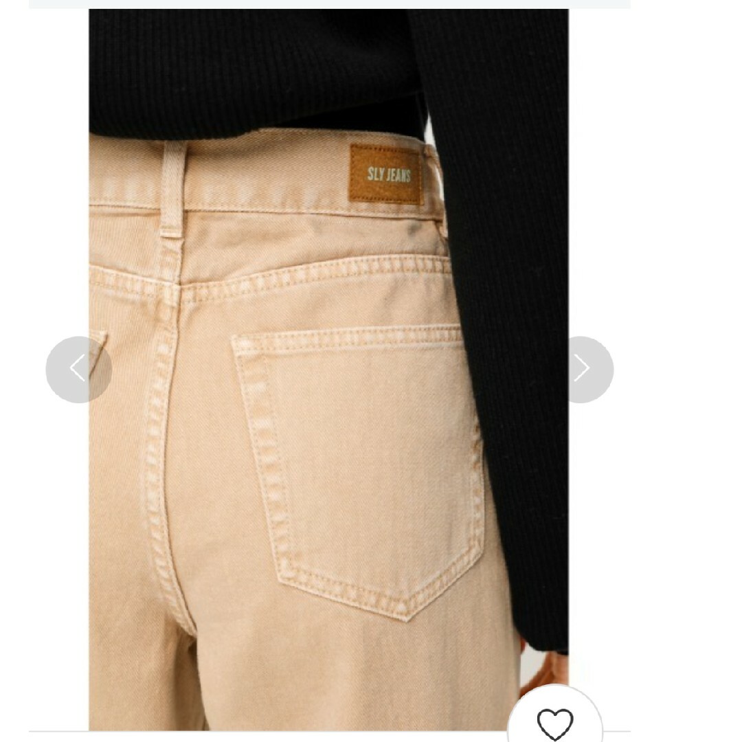 SLY(スライ)のSLY JEANS  ワイドパンツ 新品タグ付き レディースのパンツ(デニム/ジーンズ)の商品写真