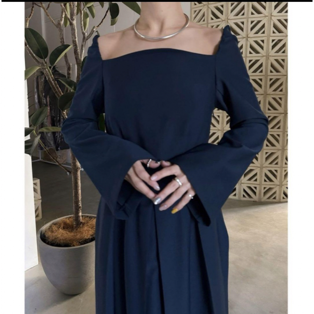 結婚式AmeriVintage 2WAY OFFSHOULDER  DRESS