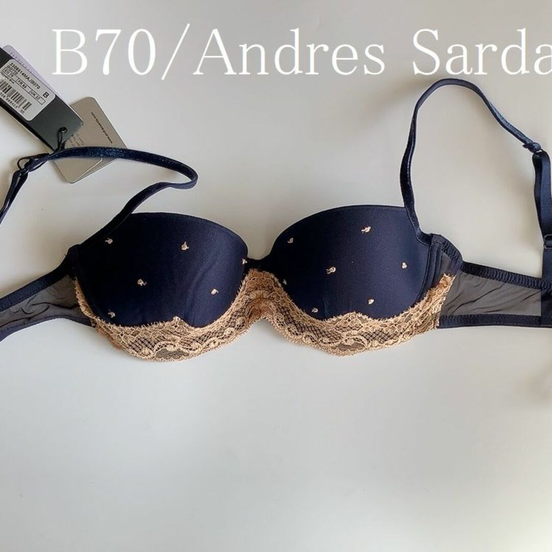 B70☆Andres Sarda　Giotto　アンドレサルダ　海外高級ブラ下着/アンダーウェア