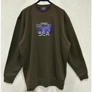 ウィンダンシー(WIND AND SEA)の＊WIND AND SEA ウィンダンシー×攻殻機動隊 プリント トレーナー L(スウェット)