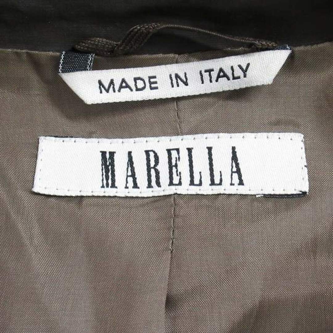 マレーラ MARELLA リネン コットン コーティング ジャケット 42 ♪１ レディースのジャケット/アウター(その他)の商品写真