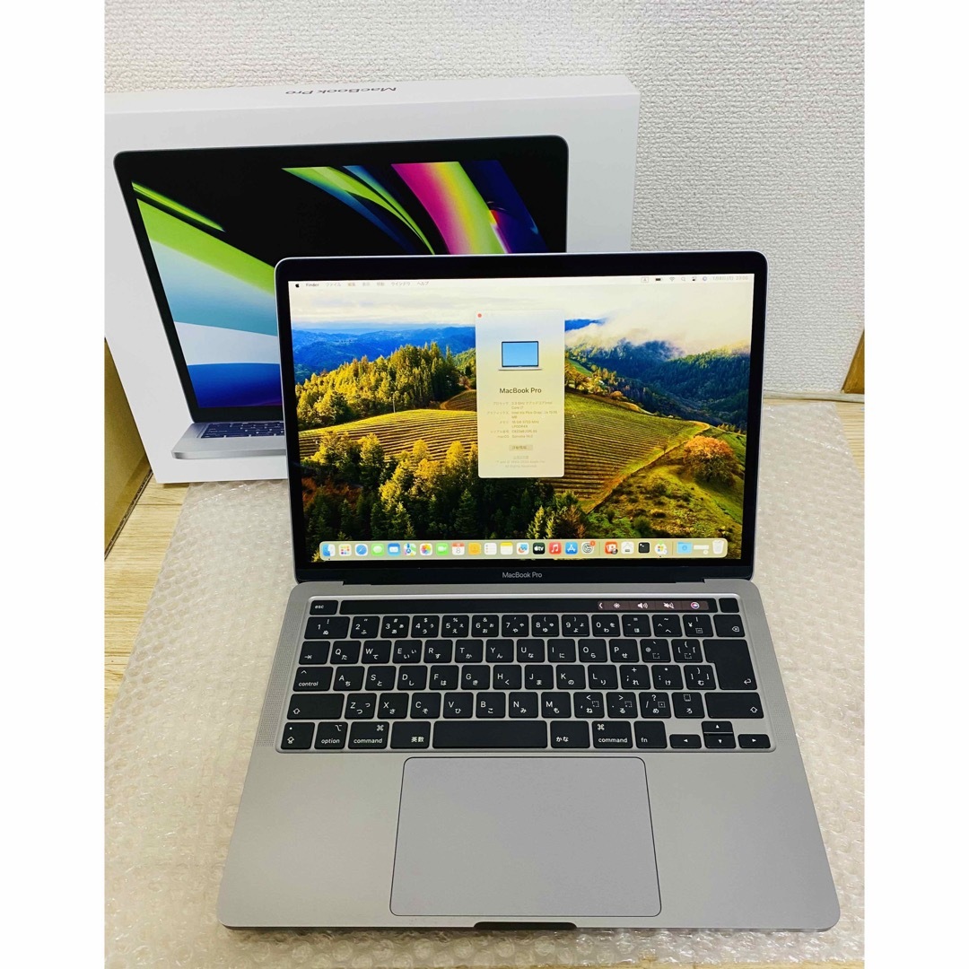 PC/タブレットMacbook pro 2020 i7 2.3GHz 16gb SSD512GB