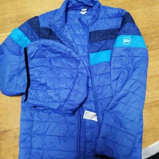 ギャップキッズ(GAP Kids)の中古品ギャップダウンジャケット青160サイズ(ジャケット/上着)