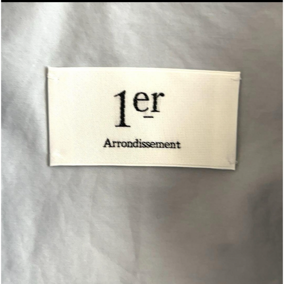 1er Arrondissement(プルミエアロンディスモン)の♦︎美品♦︎プルミエアロンディスモン コンパクトツイルシャツ 38 レディースのトップス(シャツ/ブラウス(長袖/七分))の商品写真