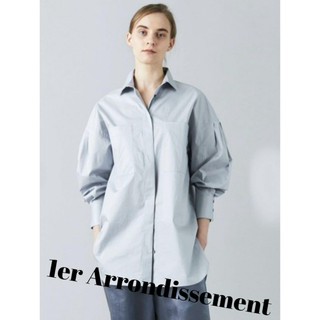 プルミエアロンディスモン(1er Arrondissement)の♦︎美品♦︎プルミエアロンディスモン コンパクトツイルシャツ 38(シャツ/ブラウス(長袖/七分))