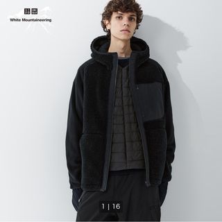 ユニクロ(UNIQLO)のUNIQLO White Mountaineering L(パーカー)