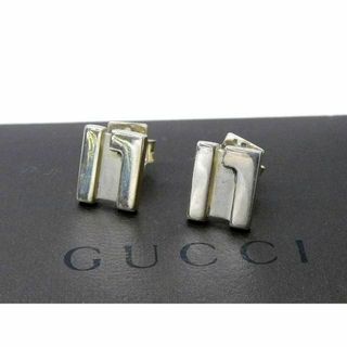 グッチ(Gucci)のグッチ ■ ロゴ シルバー925 ピアス レディース GUCCI □5L(ピアス)