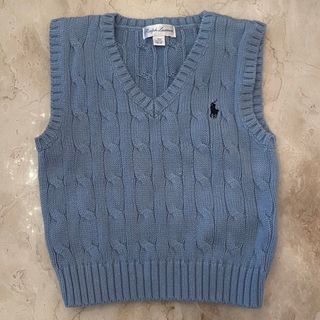 ラルフローレン(Ralph Lauren)の【SALE！美品】ラルフローレン ニットベスト 12m(ニット/セーター)