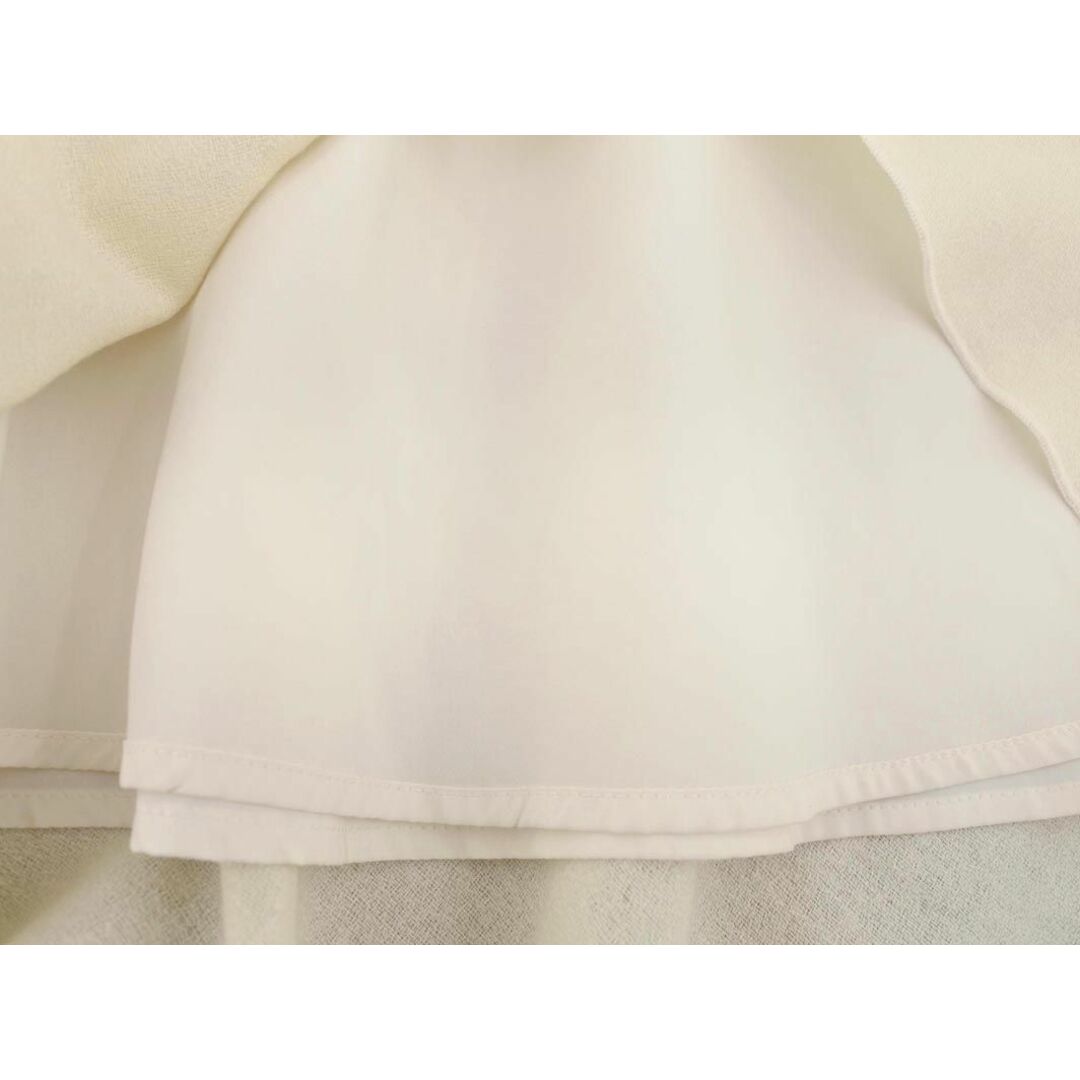 UNTITLED(アンタイトル)のUNTITLED アンタイトル ウール混 フレア スカート size2/オフホワイト ◇■ レディース レディースのスカート(ミニスカート)の商品写真