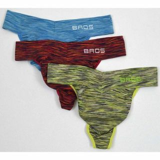 ブロス(BROS)の【BROS ブロス】Ｔバックブリーフ（前閉じ）GF2040 SXとREとYE L(その他)