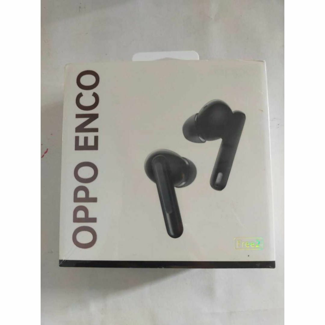OPPO(オッポ)のOPPO オッポ ENCO FREE2 ワイヤレスイヤホン BLACK 新品 スマホ/家電/カメラのオーディオ機器(ヘッドフォン/イヤフォン)の商品写真