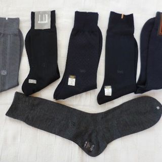 ダックス(DAKS)の未使用美品 紳士靴下 メンズ ビジネスソックス 6点セット DAKS 英国(ソックス)