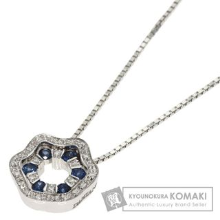 ダミアーニ(Damiani)のDamiani ベルエポック サファイア ダイヤモンド ネックレス K18WG レディース(ネックレス)