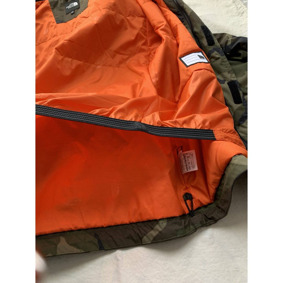 THE NORTH FACE(ザノースフェイス)のTHE NORTH FACEノベルティフード付きコーチジャケット キッズ/ベビー/マタニティのキッズ服男の子用(90cm~)(ジャケット/上着)の商品写真