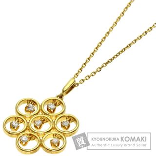 ミキモト(MIKIMOTO)のMIKIMOTO ダイヤモンド ネックレス K18YG レディース(ネックレス)