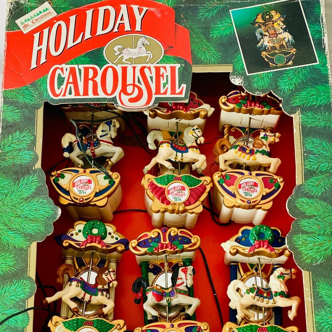 20332円 ミスタークリスマス カルーセル オリジナルボックス付き 20332円 ミスタークリスマス カルーセル オリジナルボックス付き