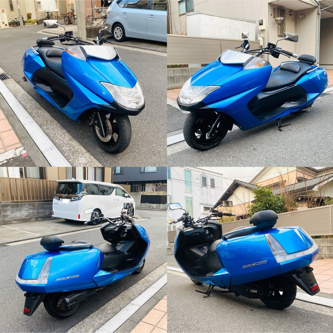 ヤマハ(ヤマハ)のマグザム250艶ピカ綺麗なブルーマグちゃん^_^赤字タイムSALE中 自動車/バイクのバイク(車体)の商品写真