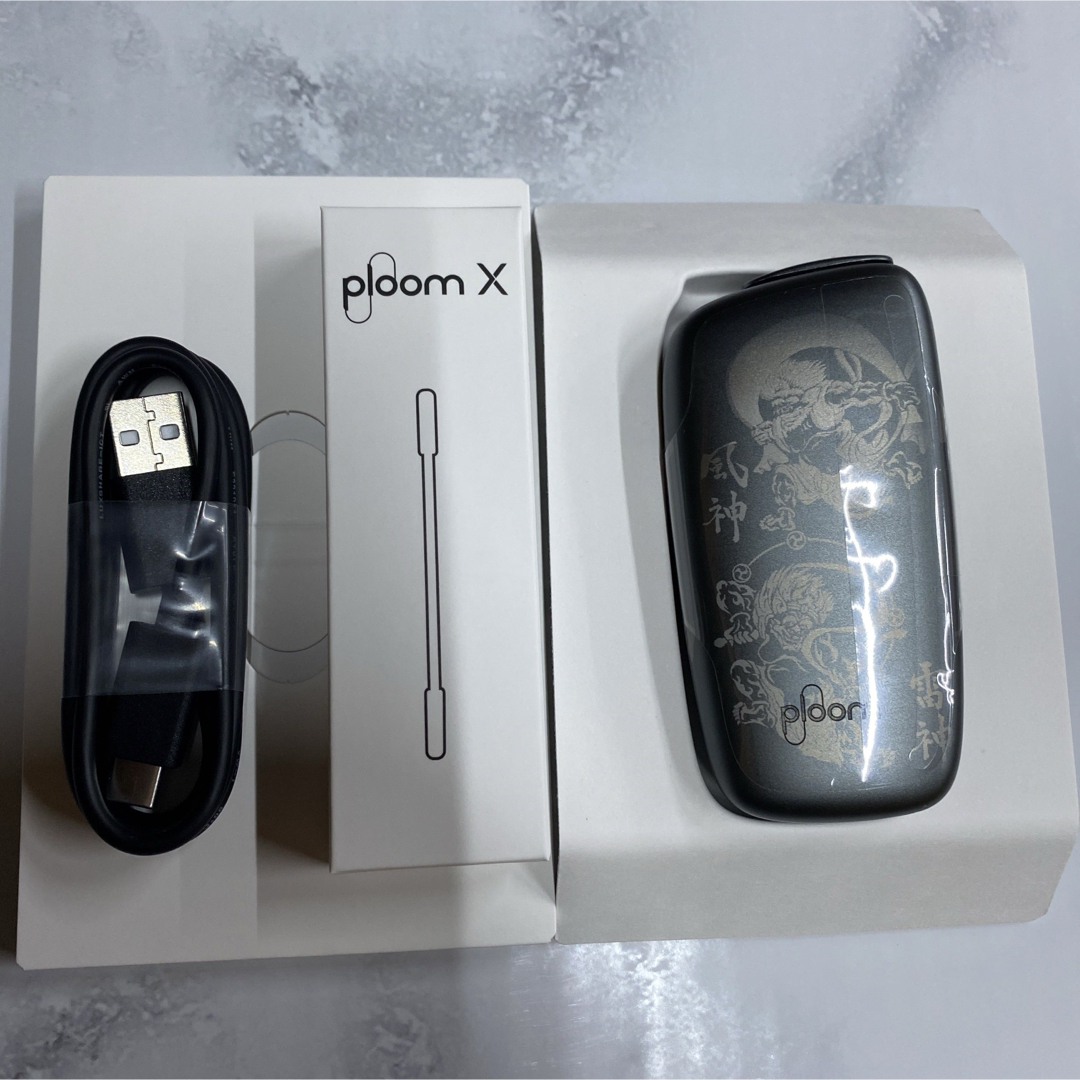 PloomTECH(プルームテック)の風神 雷神 レーザー加工 プルームエックス Ploom X プルームテック 本体 メンズのファッション小物(タバコグッズ)の商品写真
