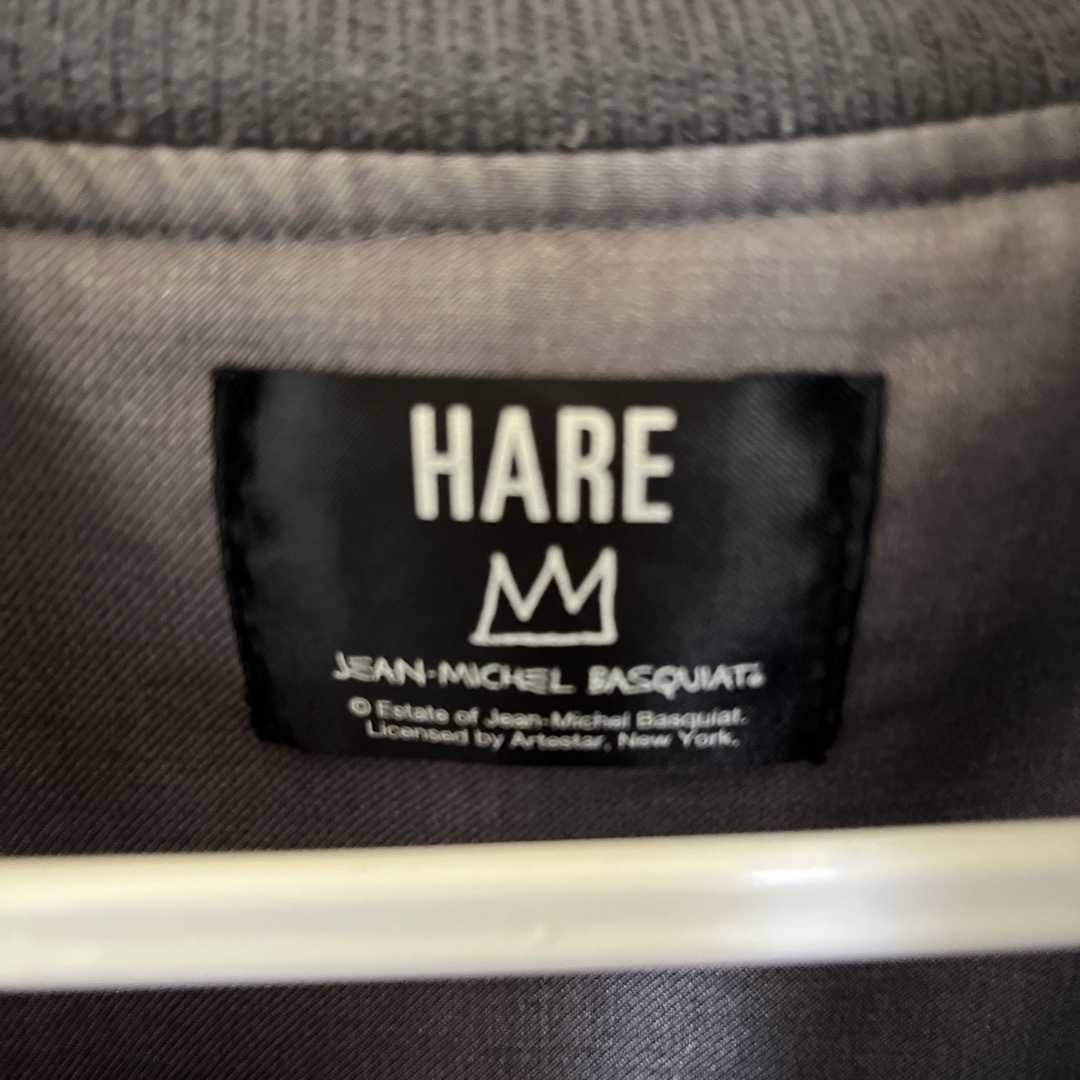 HARE(ハレ)のハレ　アウターブルゾン　Sサイズジャケット　HARE×BASQUIATコラボ メンズのジャケット/アウター(ブルゾン)の商品写真