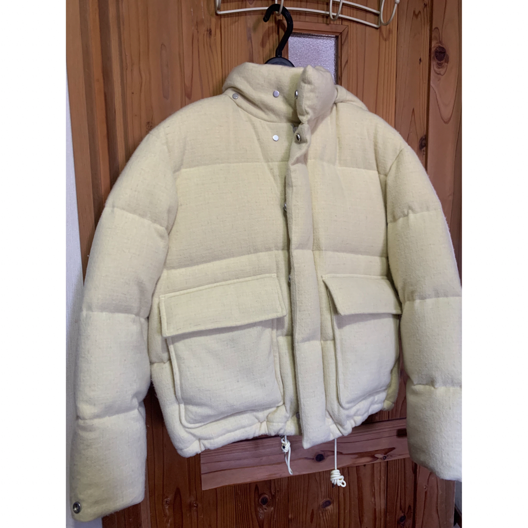 AURALEE(オーラリー)のauralee TWEED DOWN JACKET レディースのジャケット/アウター(ダウンジャケット)の商品写真