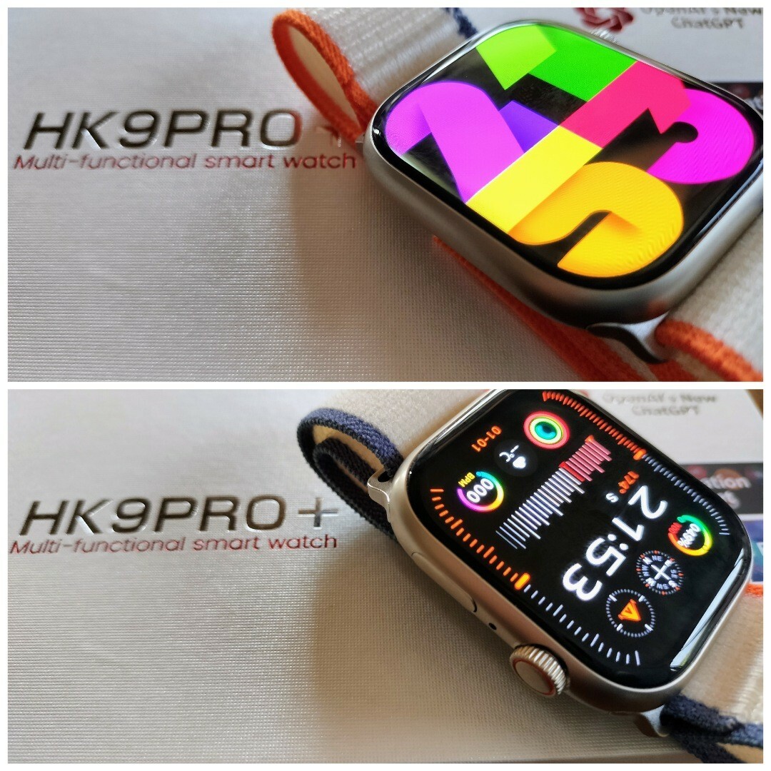 【新品】HK9PRO+ プラス (HK9PRO次世代最新型) バンド2本付き メンズの時計(腕時計(デジタル))の商品写真