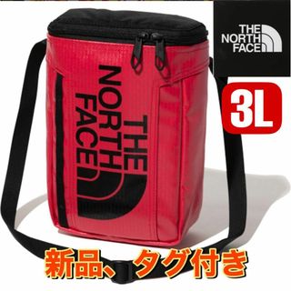 ザノースフェイス(THE NORTH FACE)の新品　ノースフェイス BCヒューズボックスポーチ NM82257　レッド(ショルダーバッグ)