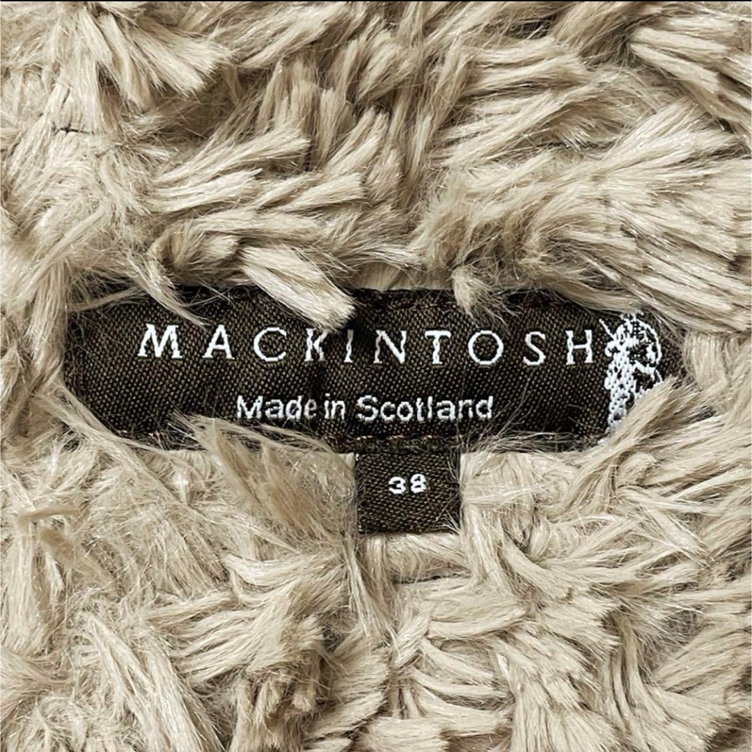 MACKINTOSH(マッキントッシュ)の良品　MACKINTOSH 中綿コート　内側総ボア　ロング丈　キルティング加工 レディースのジャケット/アウター(ロングコート)の商品写真