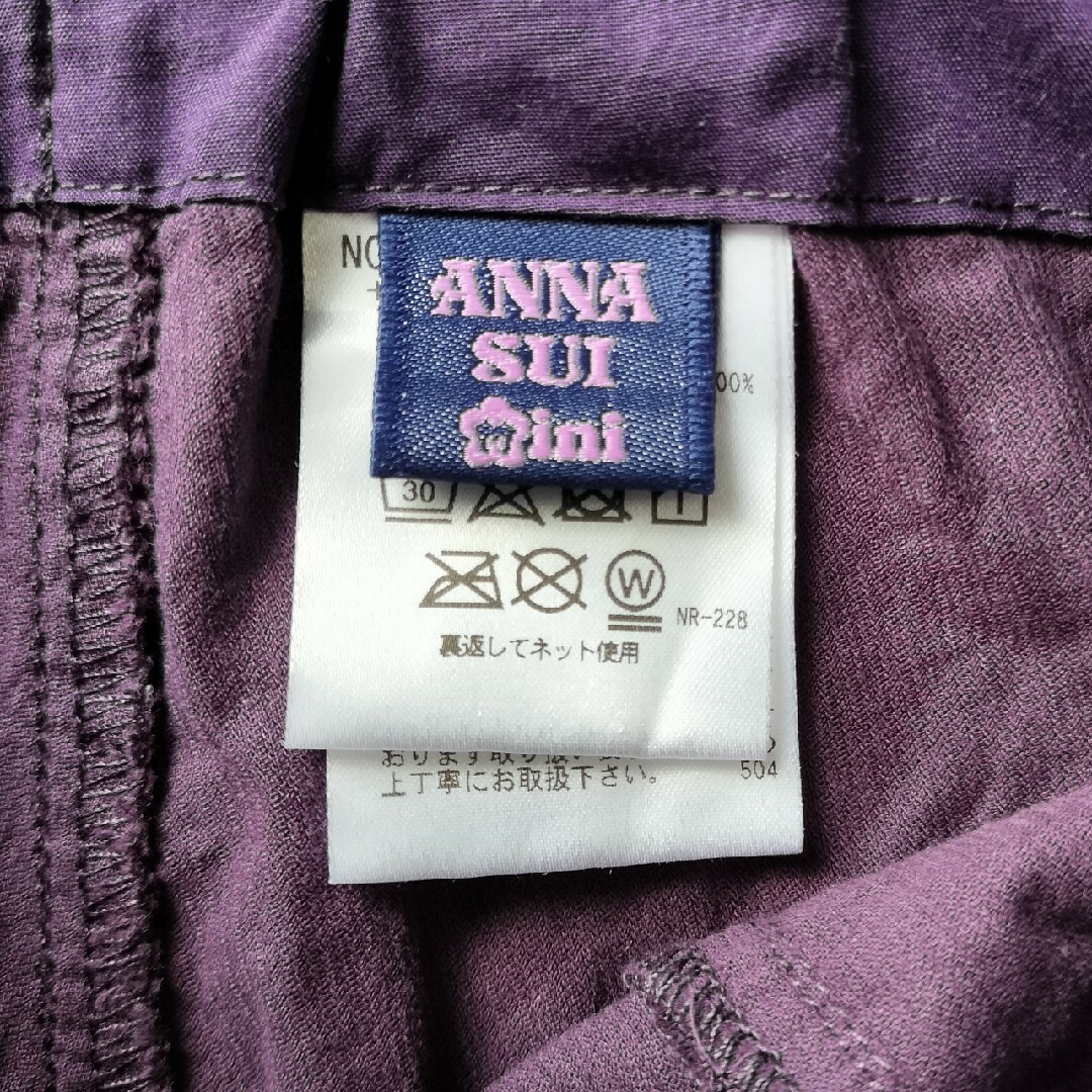 ANNA SUI mini(アナスイミニ)のアナスイミニ　ANNA SUI Mini　ショートパンツ　ネコ柄　130 キッズ/ベビー/マタニティのキッズ服女の子用(90cm~)(パンツ/スパッツ)の商品写真