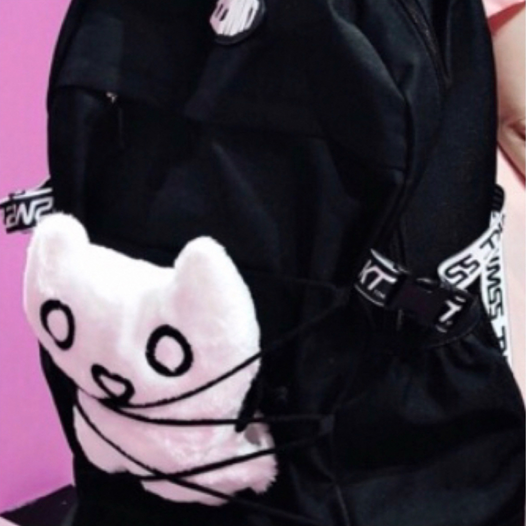 AKB48(エーケービーフォーティーエイト)の22;MARKET あほ猫 PVCバッグ にゃんにゃん レディースのバッグ(トートバッグ)の商品写真