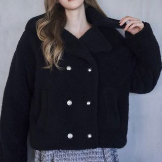 riu Teddy boa coat【最終値下】(ムートンコート)