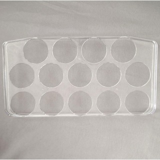 ミツビシデンキ(三菱電機)の卵ケース　三菱　冷蔵庫　卵入れ　収納ケース　透明　プラスチック　仕切り　卵(容器)