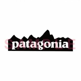 パタゴニア(patagonia)のパタゴニア　Patagoniaカッティングステッカー(その他)
