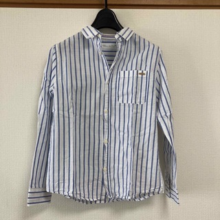 ザラキッズ(ZARA KIDS)のZARAキッズ　ストライプシャツ１４０(ブラウス)