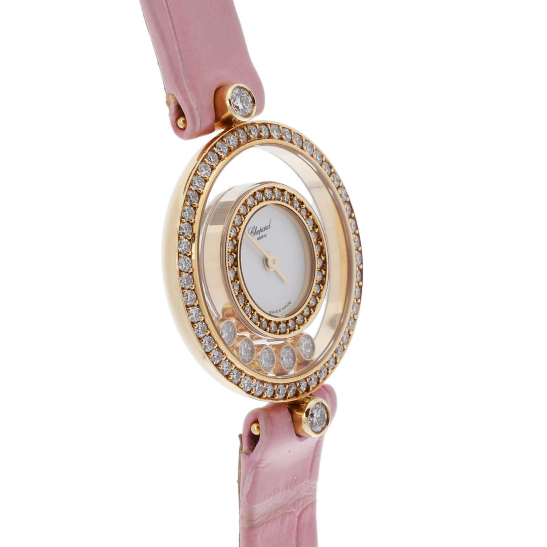 Chopard(ショパール)のショパール  ハッピーダイヤモンド 5Pダイヤ ベゼルダイヤ 腕時計 レディースのファッション小物(腕時計)の商品写真
