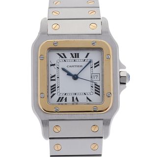 カルティエ(Cartier)のカルティエ  サントス ガルベ LM 旧バックル 腕時計(腕時計(アナログ))