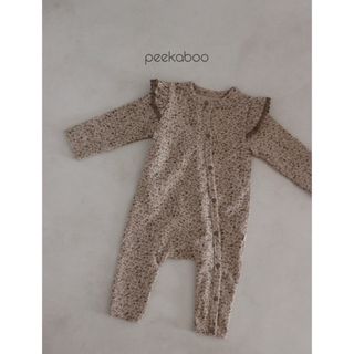 ピーカブー(PEEK-A-BOO)の美品　ロンパース(ロンパース)