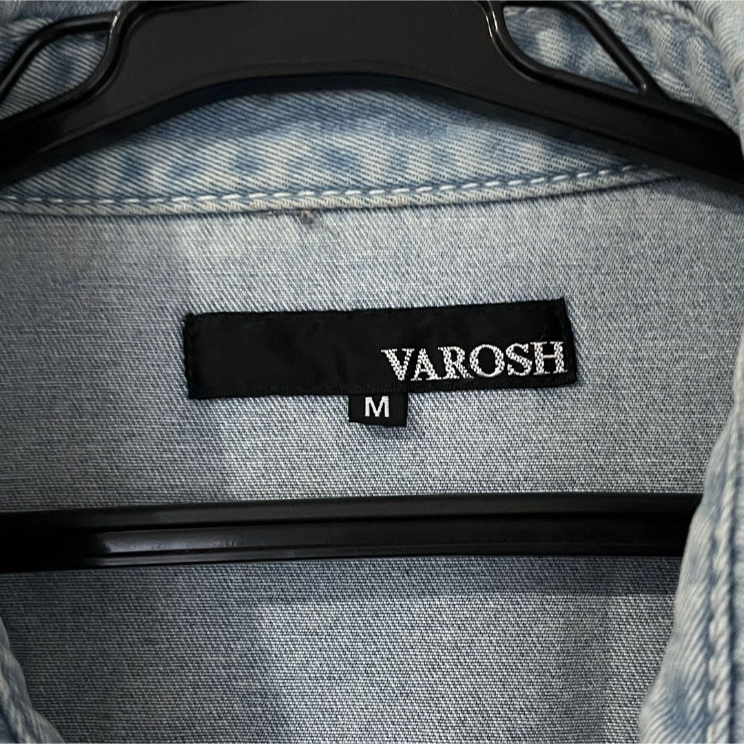 Varosh(ヴァロッシュ)のバロッシュ　VAROSH  デニム　ジャケット メンズのジャケット/アウター(Gジャン/デニムジャケット)の商品写真