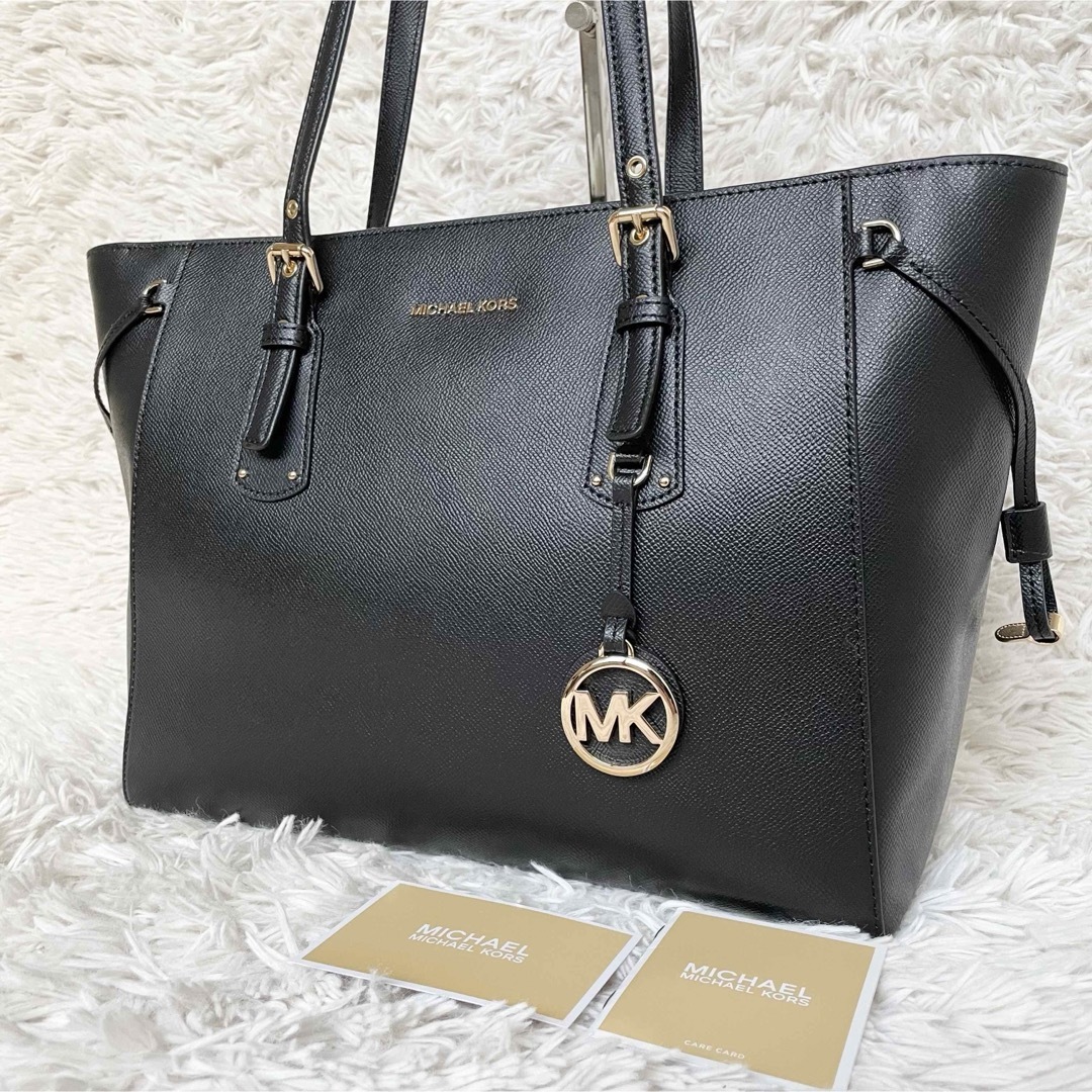 Michael Kors(マイケルコース)の新品・未使用✨マイケルコース　VOYAGER　トートバッグ　A4収納　ブラック レディースのバッグ(トートバッグ)の商品写真