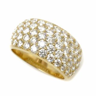 ミキモト(MIKIMOTO)のMIKIMOTO ミキモト K18YG イエローゴールド パヴェ リング・指輪 ダイヤモンド2.55ct 13号 7.3g レディース【中古】【美品】(リング(指輪))