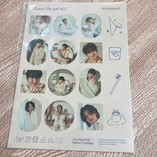 ストレイキッズ(Stray Kids)のstraykids スキズ　シーグリ　ステッカーセット　シール　新品(アイドルグッズ)