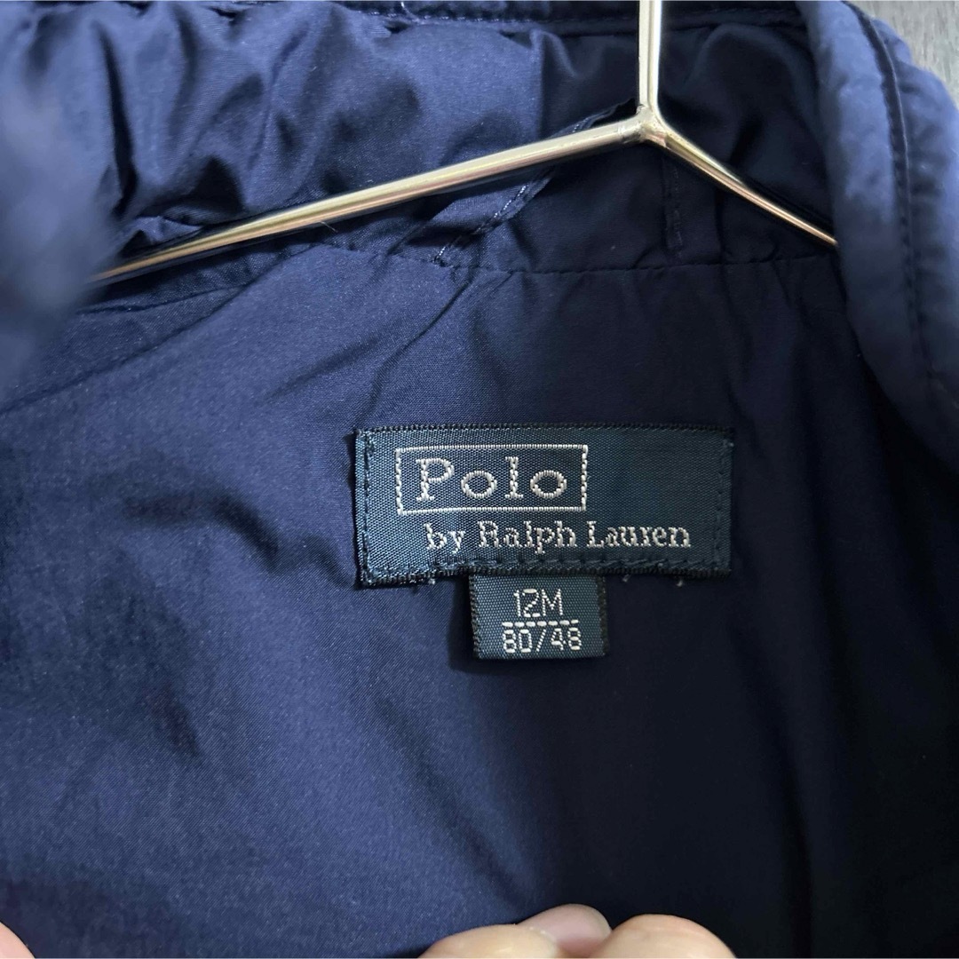 POLO RALPH LAUREN(ポロラルフローレン)のpoloralphlauren キルティングベスト 80 キッズ/ベビー/マタニティのキッズ服男の子用(90cm~)(ジャケット/上着)の商品写真