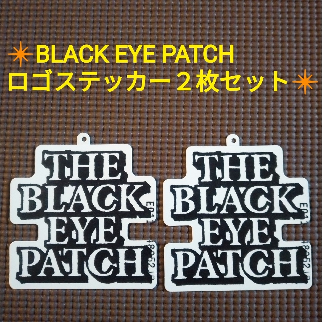 ❇ブラックアイパッチ　blackeyepatch ステッカー2枚セット❇ | フリマアプリ ラクマ