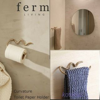 ferm LIVING トイレットペーパーホルダー ファームリビング(その他)