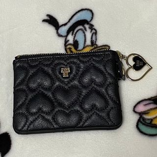 アナスイ(ANNA SUI)の最終価格🌼 超美品✨ANNA SUI ミニ財布　ブラック　レザー　(財布)