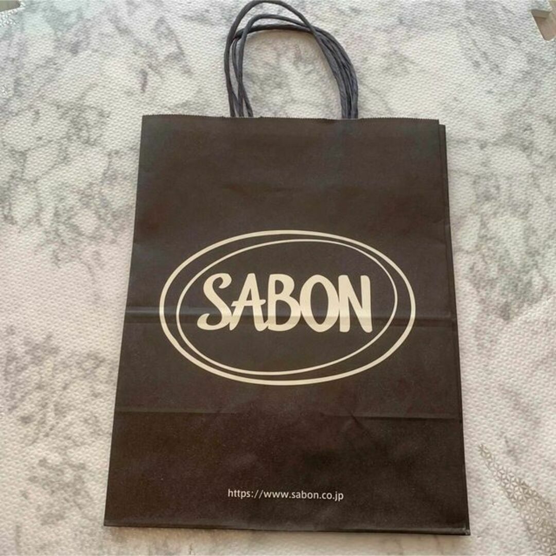 SABON ショッパー　紙袋　Sサイズ ※複数ご購入可能です※ レディースのバッグ(ショップ袋)の商品写真