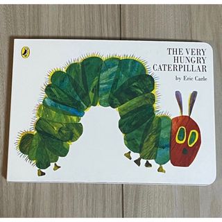 エリックカール(ERIC CARLE)の英語絵本　しかけ絵本　The very hungry caterpillar(絵本/児童書)