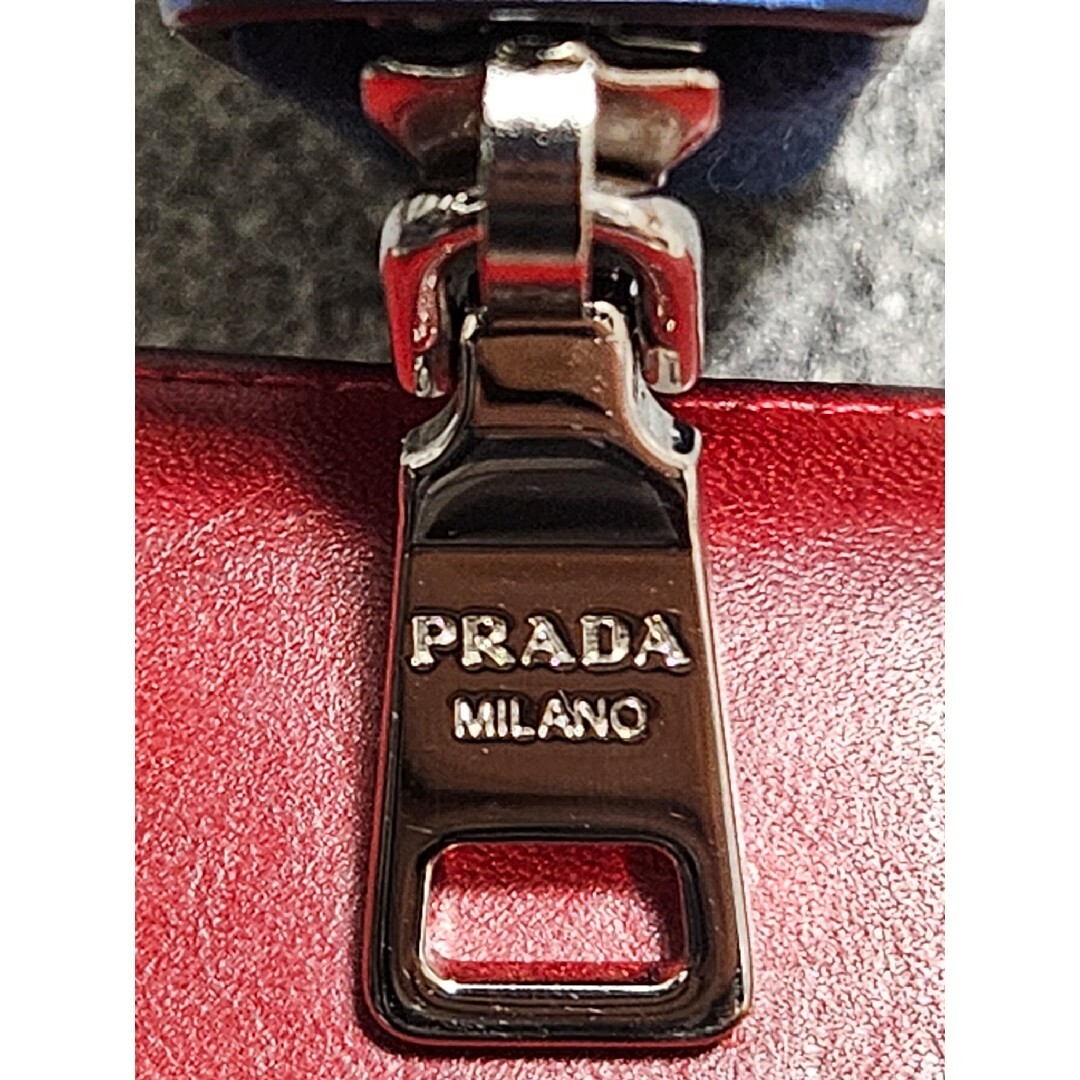 PRADA(プラダ)の【正規品】PRADA コインケース コンパクト 財布 カードケース メンズのファッション小物(コインケース/小銭入れ)の商品写真