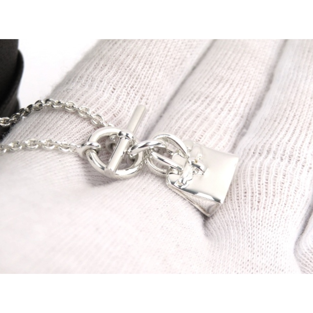 揺れるバッグ♪【HERMES】シルバーリング アミュレット バッグ HERMES - □未使用□ エルメス アミュレット バーキン バッグ