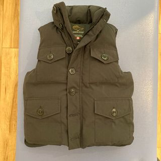 カナダグース(CANADA GOOSE)の【美品】CANADA GOOSE モントリオール ダウンベスト XS ネイビー(ダウンベスト)